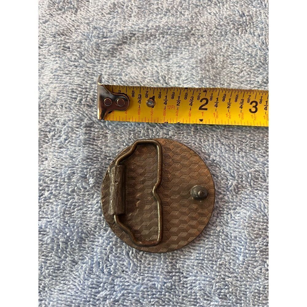 Vintage Safety Award Reynolds Aluminum Belt Buckle - Picture 2 of 3